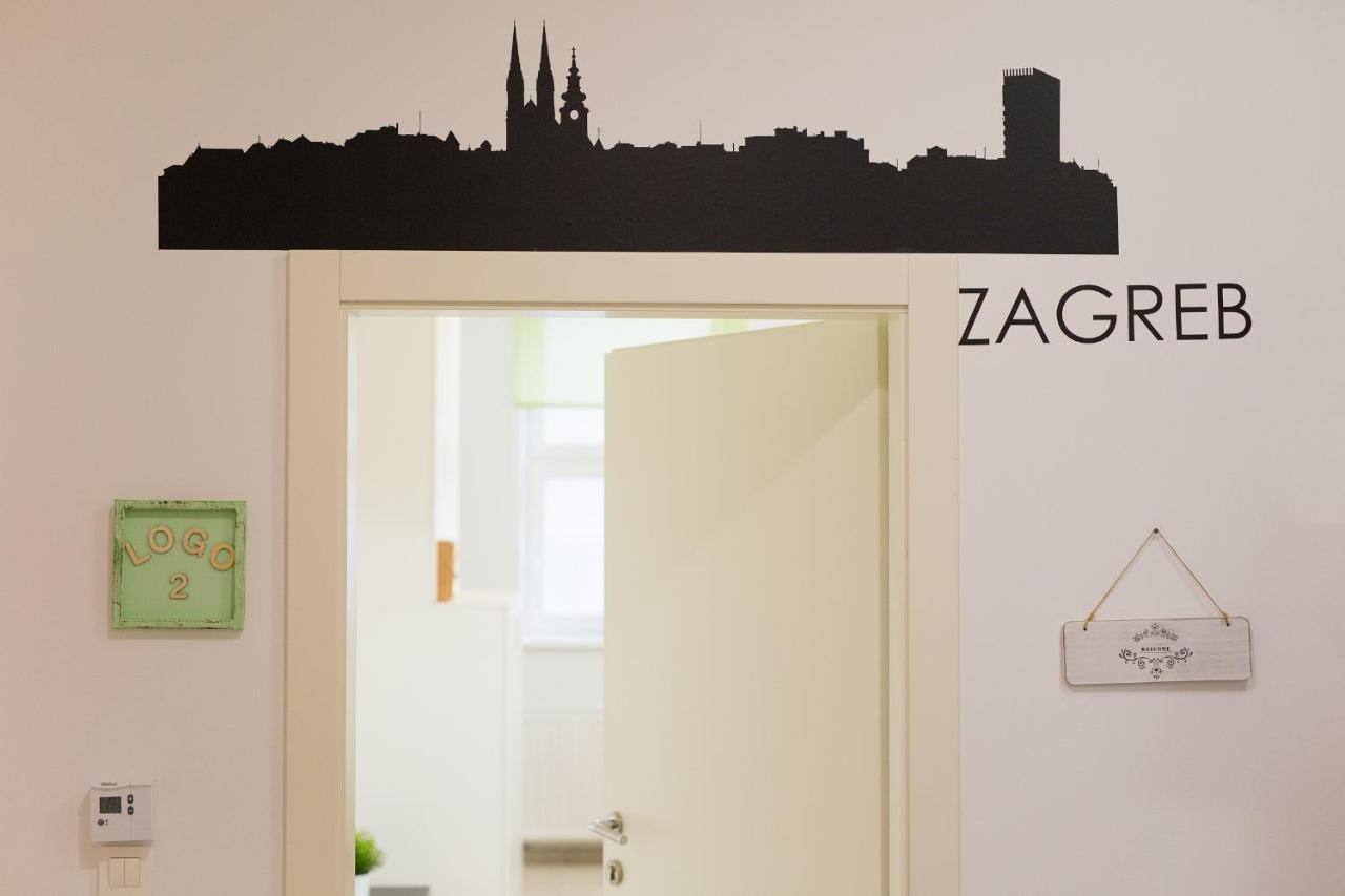 Logo Apartments 5 Min Walk To Main Square Zagreb Exterior foto